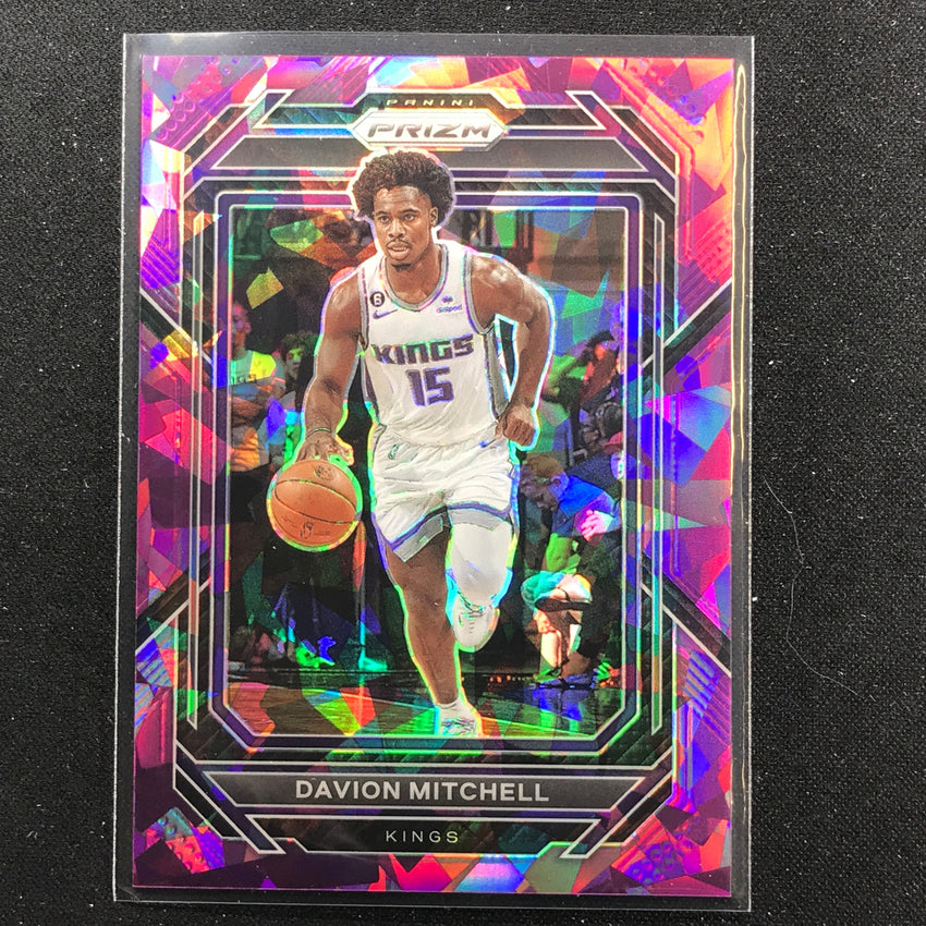2022-23 Prizm DAVION MITCHELL Purple Ice Prizm /149 #136