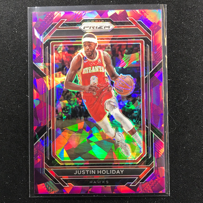 2022-23 Prizm JUSTIN HOLIDAY Purple Ice Prizm /149 #151