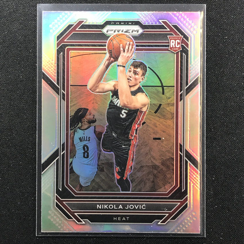 2022-23 Prizm Nikola Jovic Rookie Silver Prizm No 236
