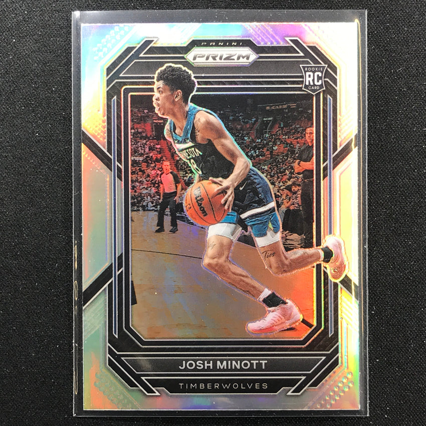 2022-23 Prizm Josh Minott Rookie Silver Prizm No 238