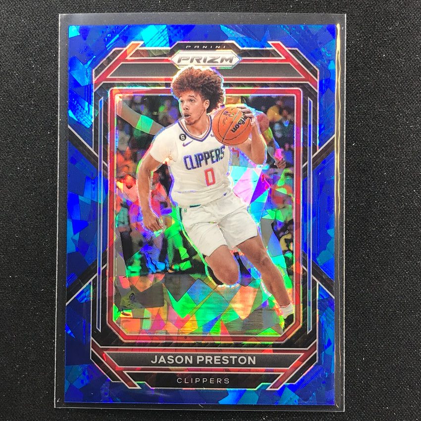 2022-23 Prizm JASON PRESTON Blue Ice Prizm /125 #119