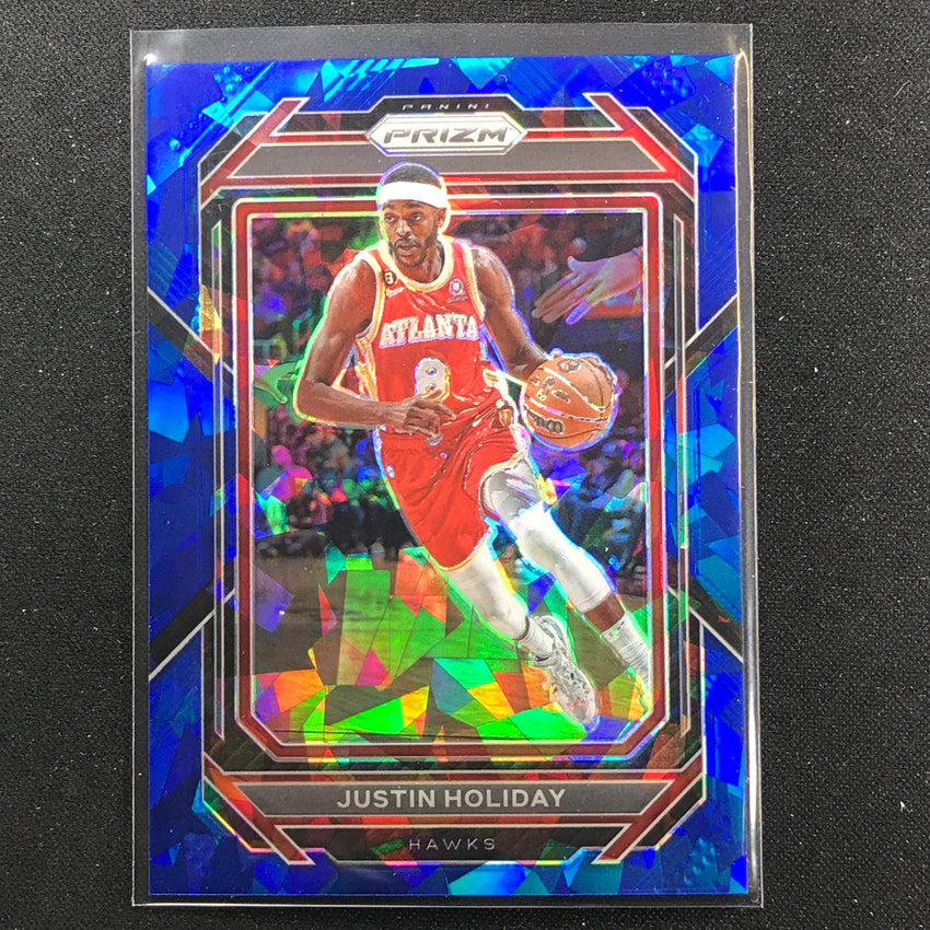 2022-23 Prizm JUSTIN HOLIDAY Blue Ice Prizm /125 #151