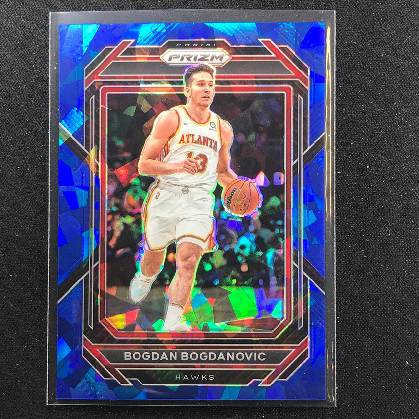 2022-23 Prizm Bogdan Bogdanovic Blue Ice Prizm /125 No 158