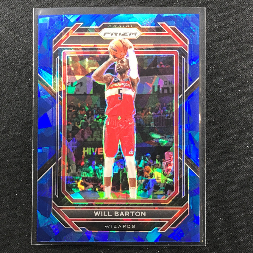 2022-23 Prizm WILL BARTON Blue Ice Prizm /125 #194