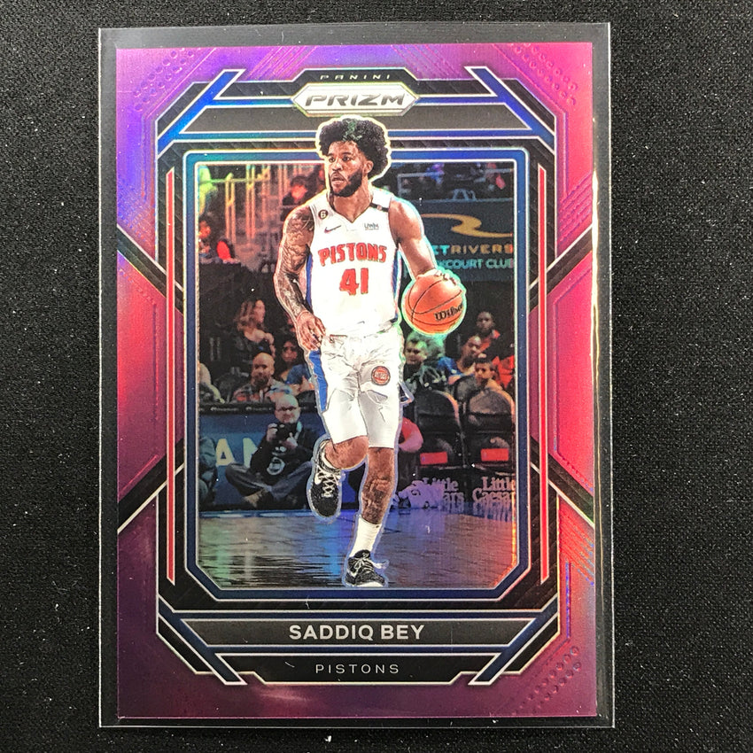 2022-23 Prizm Saddiq Bey Purple Prizm 20/99