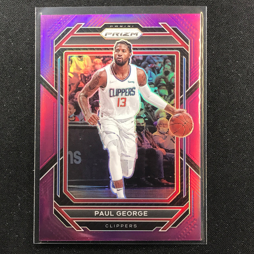 2022-23 Prizm Paul George Purple Prizm 54/99