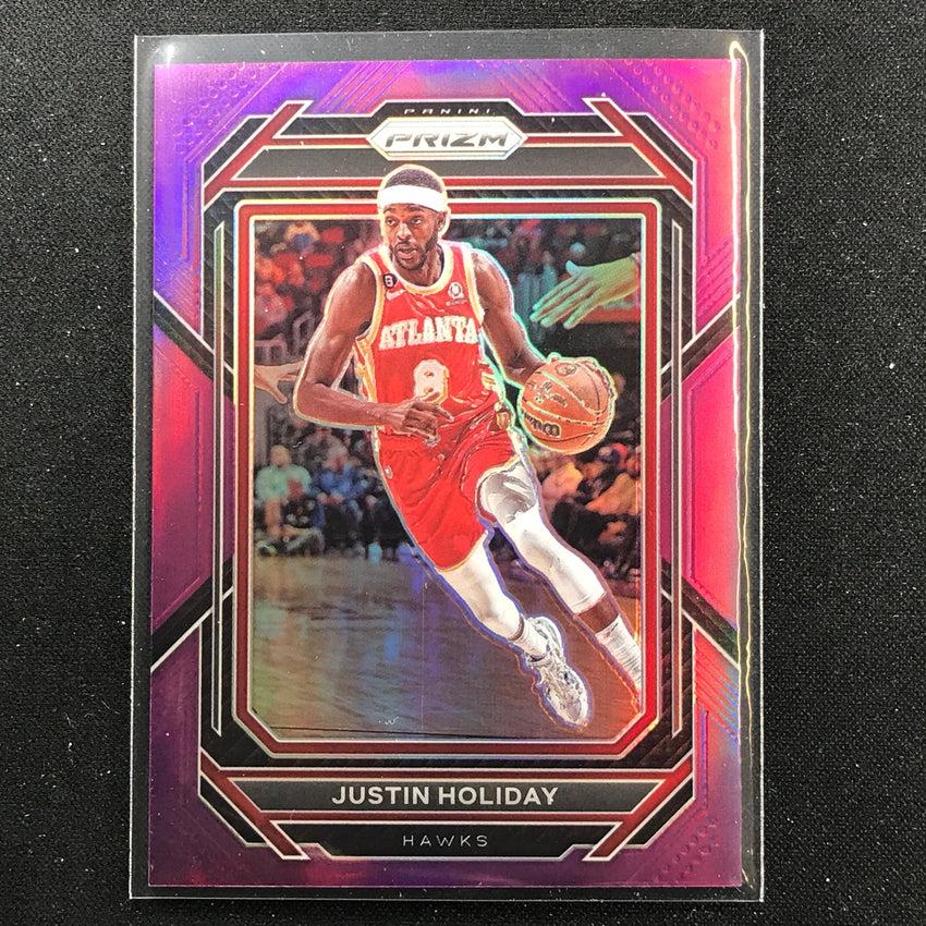 2022-23 Prizm Justin Holiday Purple Prizm 72/99