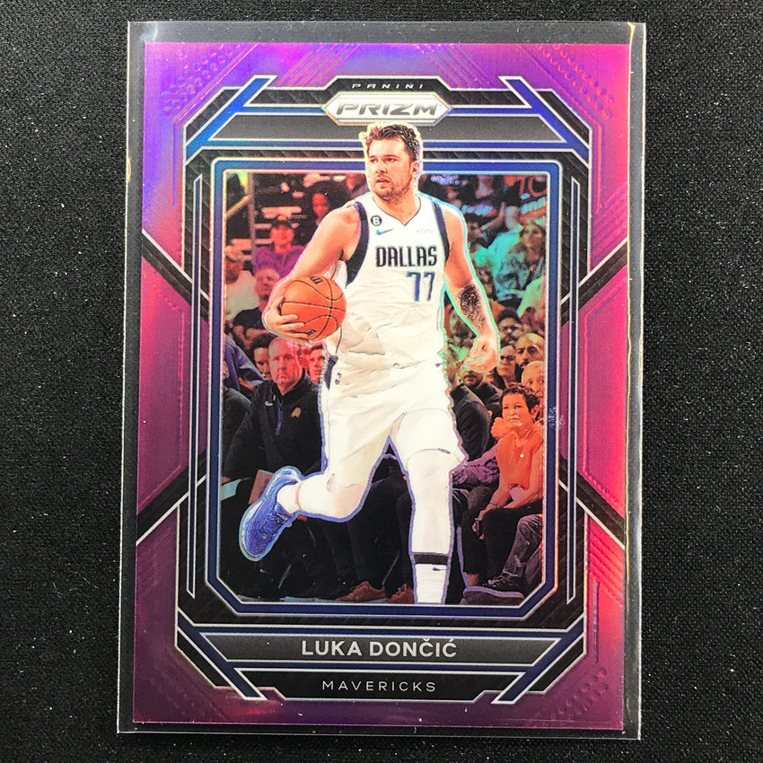 2022-23 Prizm Luka Doncic Purple Prizm 2/99