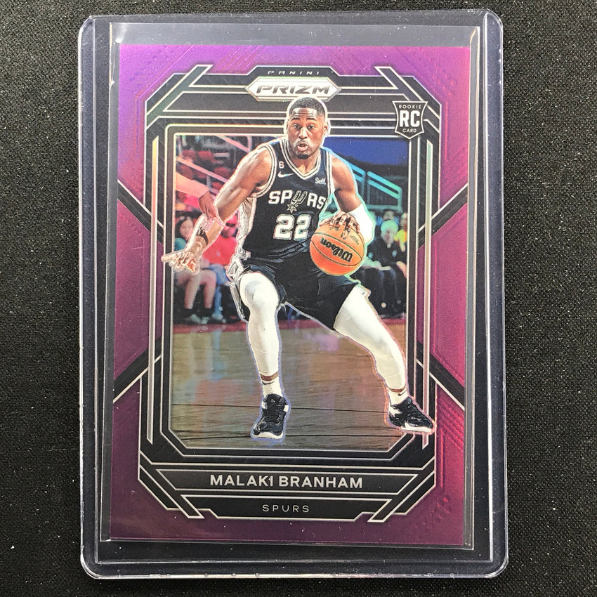 2022-23 Prizm Malaki Branham Rookie Purple Prizm 22/99