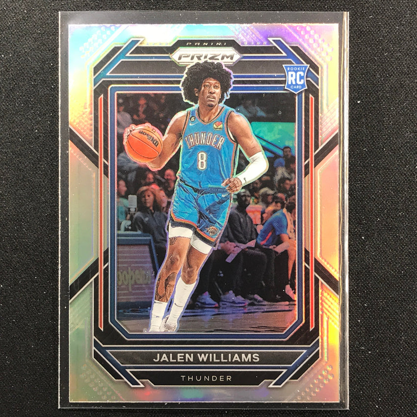 2022-23 Prizm Jalen Williams Rookie Silver Prizm No 246
