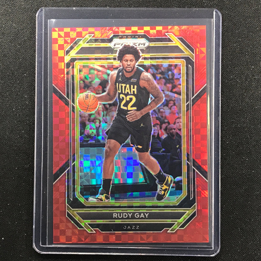 2022-23 Prizm Rudy Gay Red Power Prizm 6/75