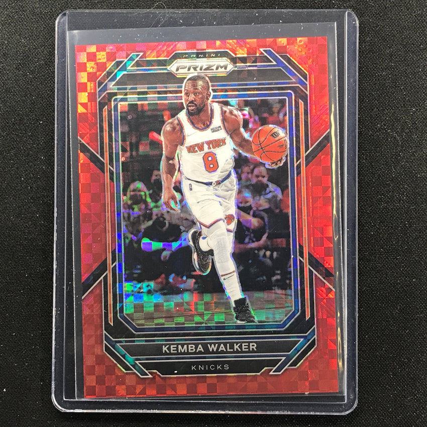 2022-23 Prizm Kemba Walker Red Power Prizm 75/75