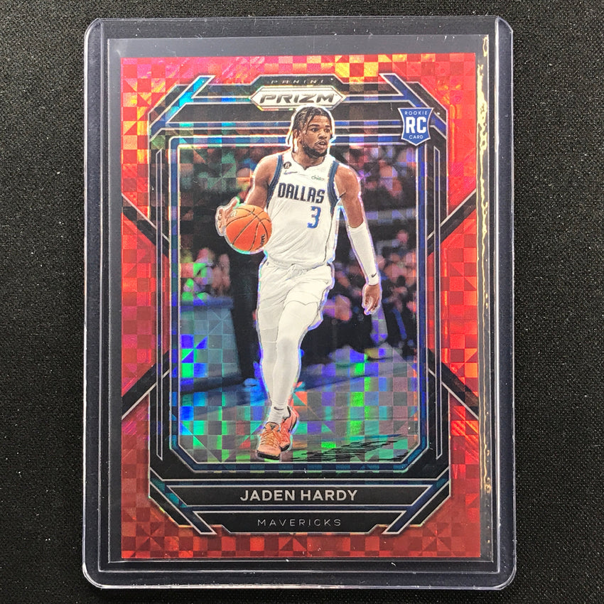 2022-23 Prizm Jaden Hardy Rookie Red Power Prizm 65/75