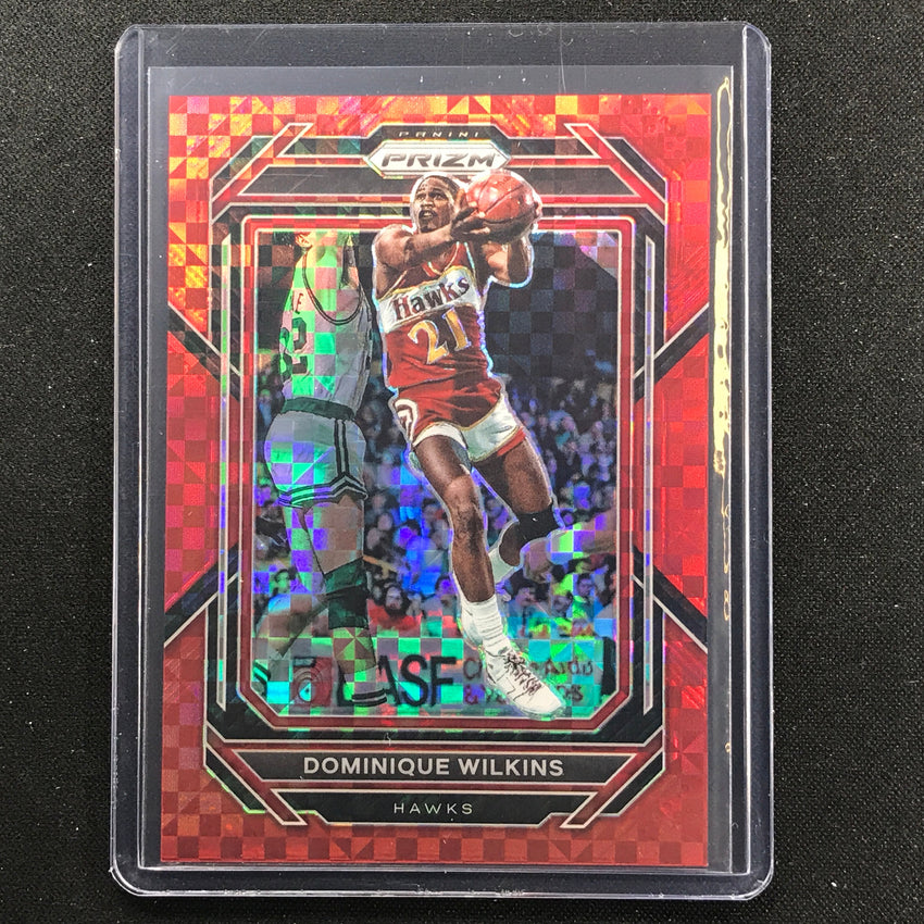 2022-23 Prizm Dominique Wilkins Red Power Prizm 36/75