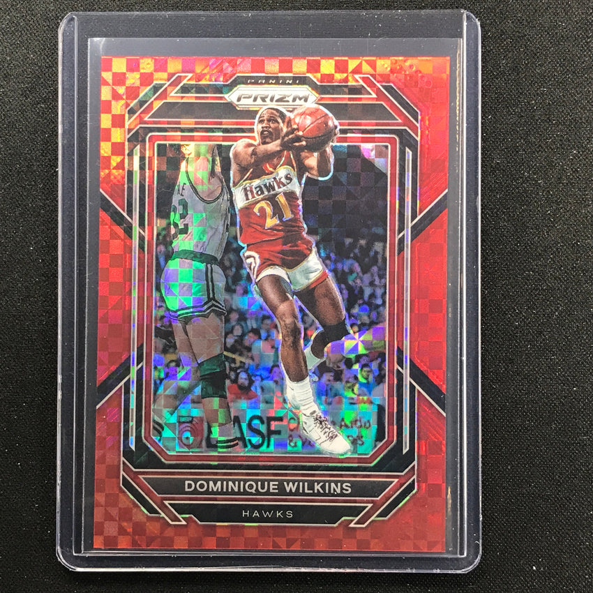 2022-23 Prizm Dominique Wilkins Red Power Prizm 47/75