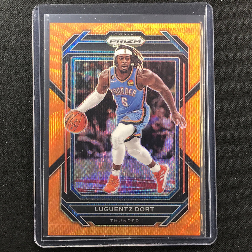 2022-23 Prizm Luguentz Dort Orange Wave Prizm 3/60