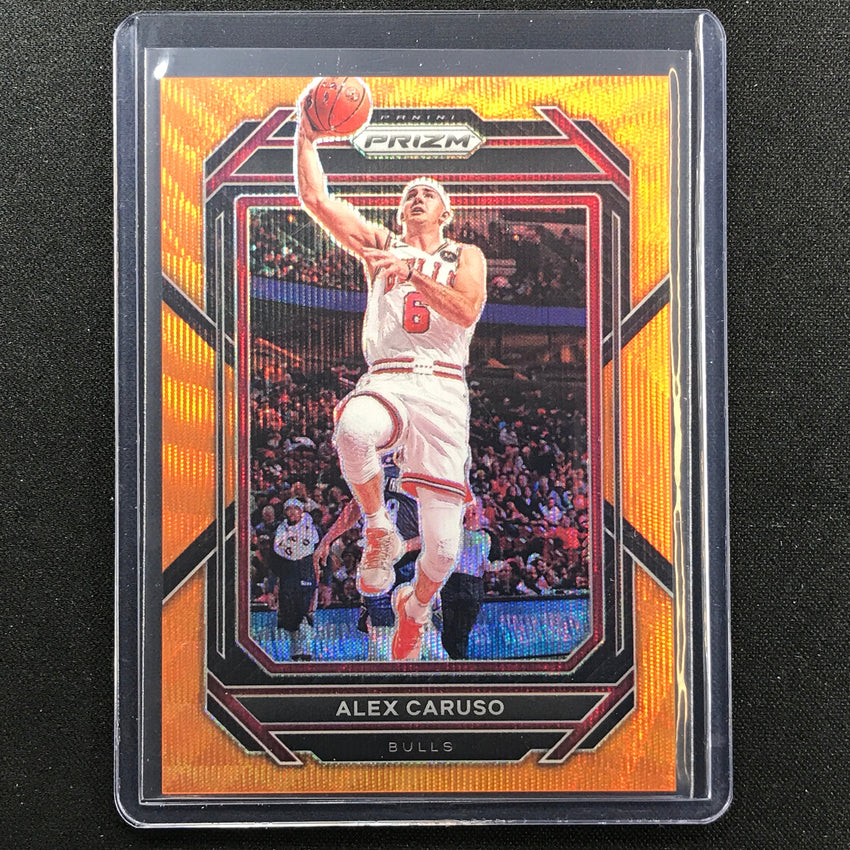 2022-23 Prizm Alex Caruso Orange Wave Prizm 21/60
