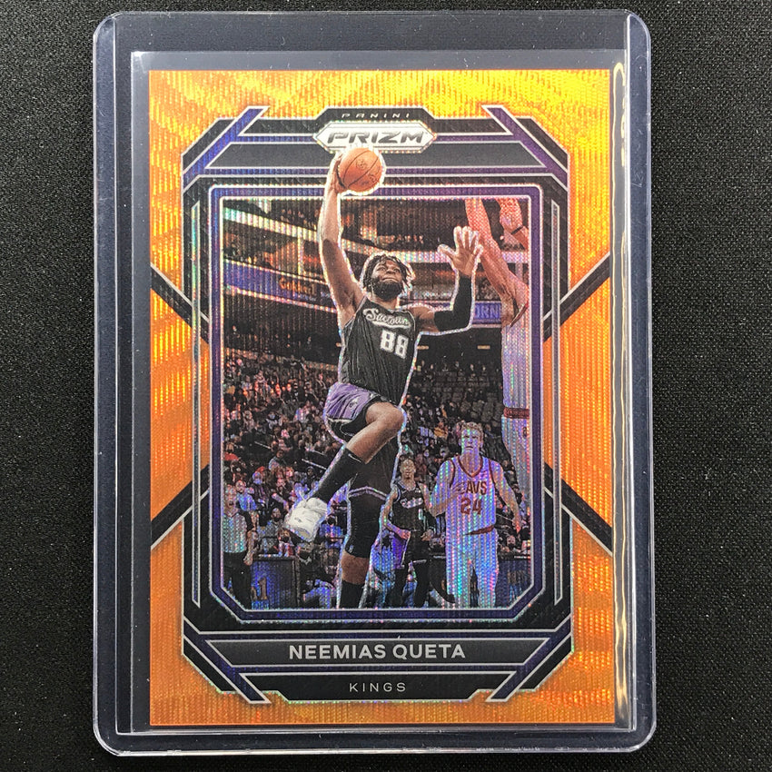 2022-23 Prizm Neemias Queta Orange Wave Prizm 55/60