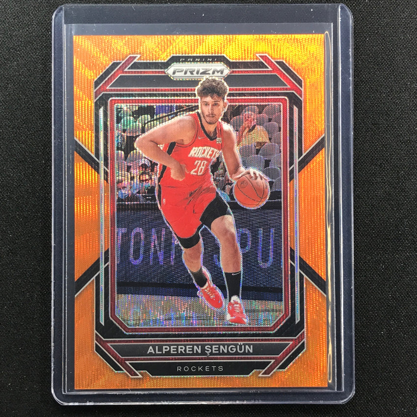 2022-23 Prizm Alperen Sengun Orange Wave Prizm 33/60