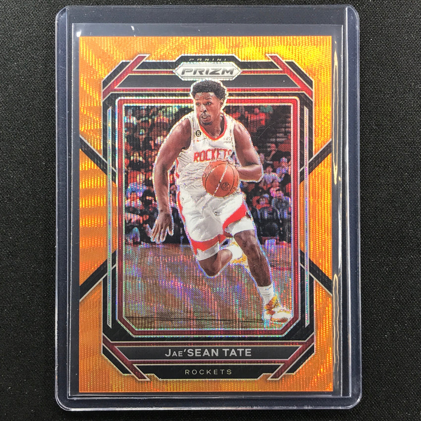 2022-23 Prizm Jaesean Tate Orange Wave Prizm 60/60