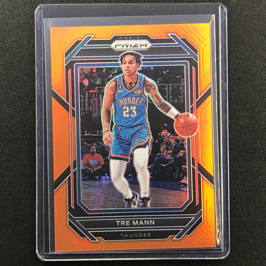 2022-23 Prizm Tre Mann Orange Prizm 1/49