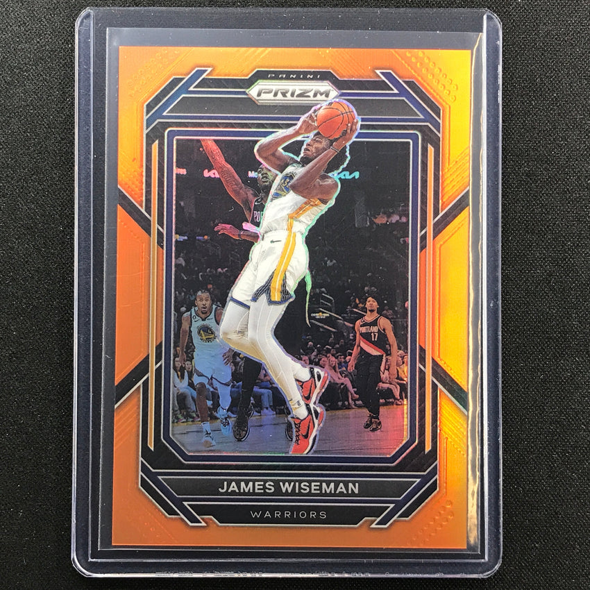 2022-23 Prizm James Wiseman Orange Prizm 2/49