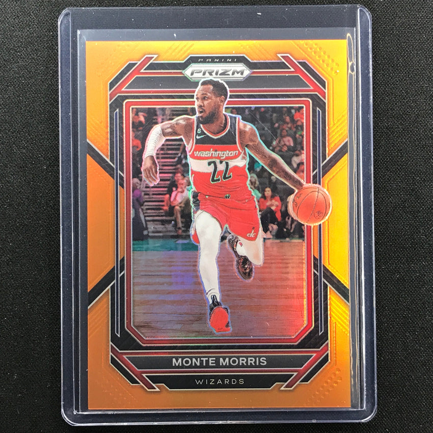 2022-23 Prizm Monte Morris Orange Prizm 49/49