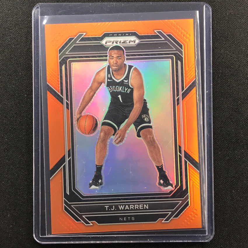 2022-23 Prizm T.j. Warren Orange Prizm 38/49