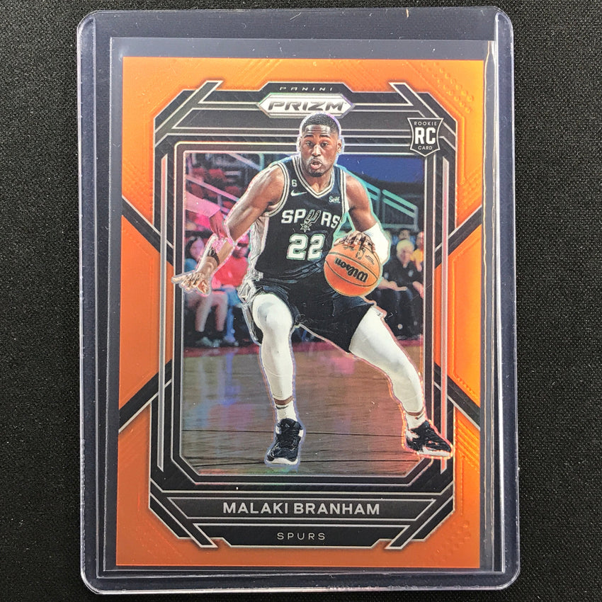 2022-23 Prizm Malaki Branham Rookie Orange Prizm 16/49