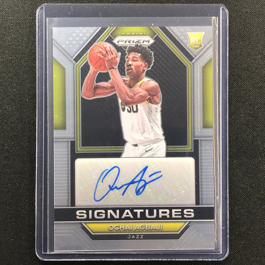 2022-23 Prizm OCHAI AGBAJI Rookie Signatures Auto Base #OCH