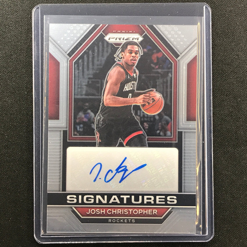 2022-23 Prizm JOSH CHRISTOPHER Signatures Auto Base #JCH