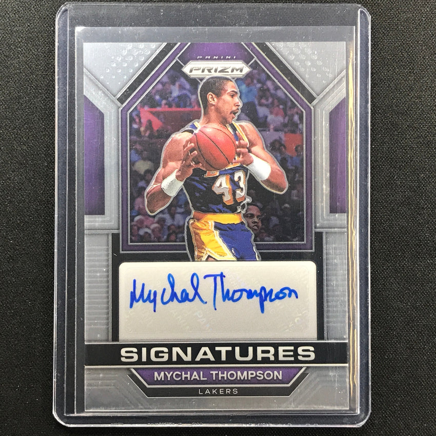 2022-23 Prizm Mychal Thompson Signatures Auto Base No Myc