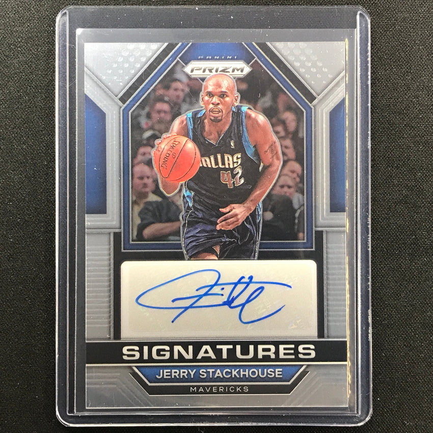 2022-23 Prizm Jerry Stackhouse Signatures Auto Base No Jst