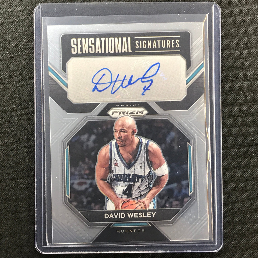 2022-23 Prizm DAVID WESLEY Sensational Signatures Auto Base #DW ...