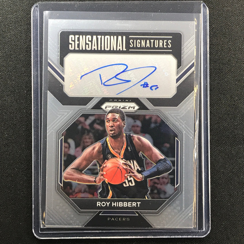 2022-23 Prizm ROY HIBBERT Sensational Signatures Auto Base #RH
