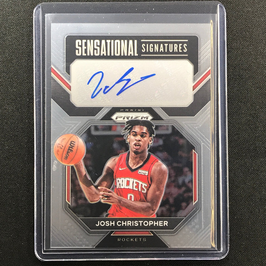 2022-23 Prizm JOSH CHRISTOPHER Sensational Signatures Auto Base #JC