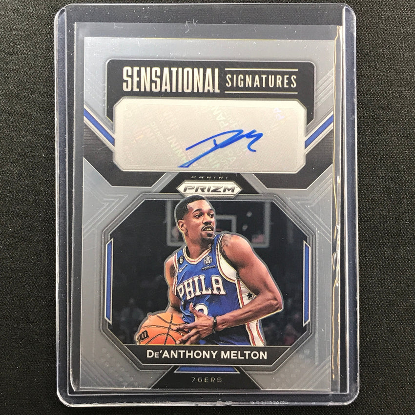 2022-23 Prizm Deanthony Melton Sensational Signatures Auto Base No De