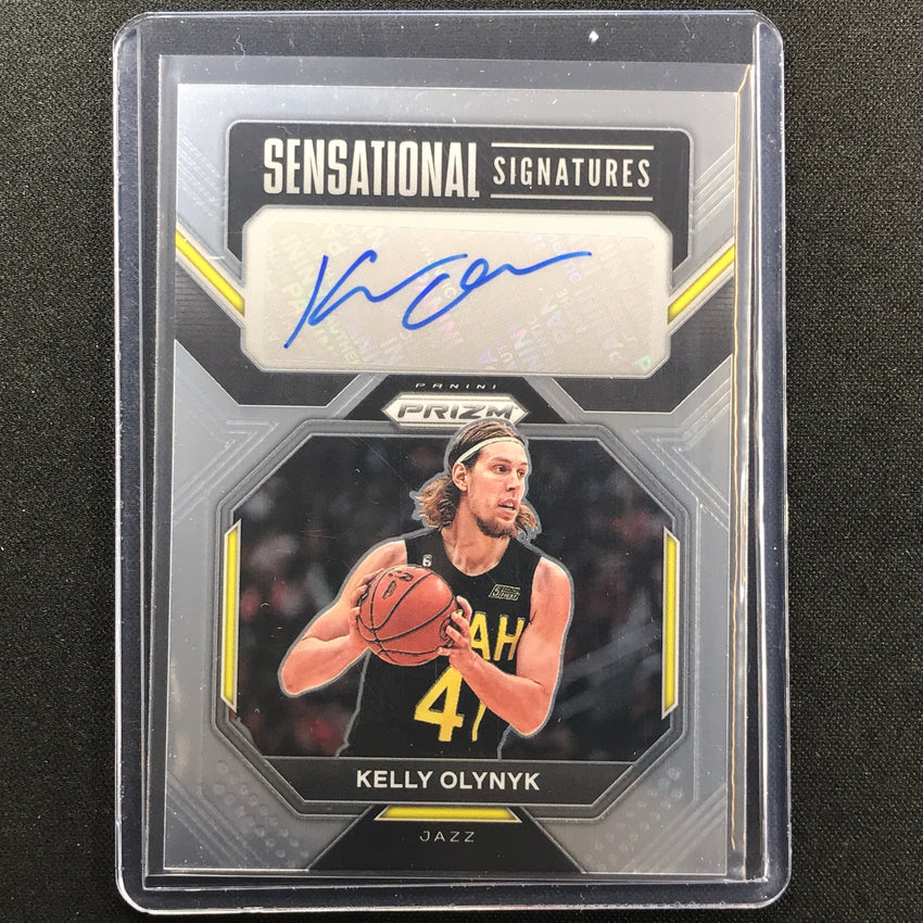 2022-23 Prizm KELLY OLYNYK Sensational Signatures Auto Base #KO