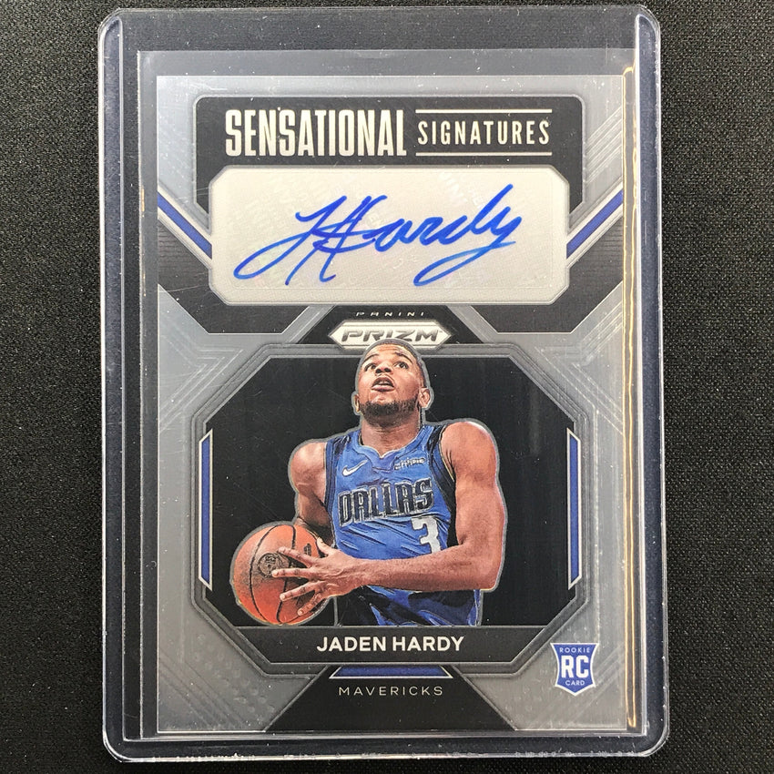 2022-23 Prizm JADEN HARDY Sensational Signatures Rookie Auto Base #JE