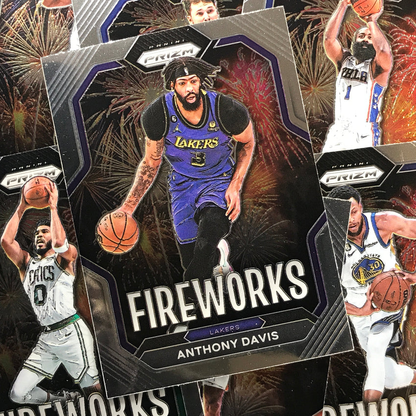 2022-23 Prizm DAMIAN LILLARD Fireworks Base #3