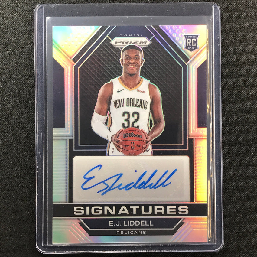 2022-23 Prizm E.J. LIDDELL Rookie Signatures Auto Silver Prizm SP #EJL