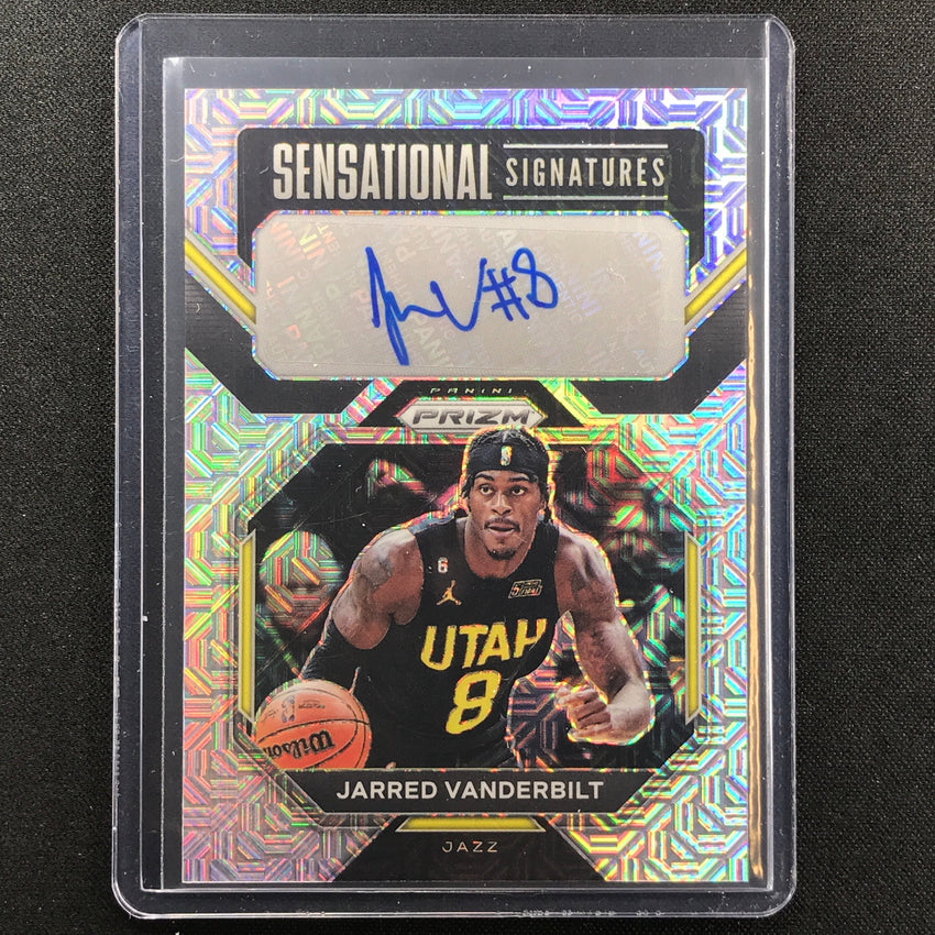 2022-23 Prizm Jarred Vanderbilt Sensational Signatures Auto Mojo Prizm 24/25
