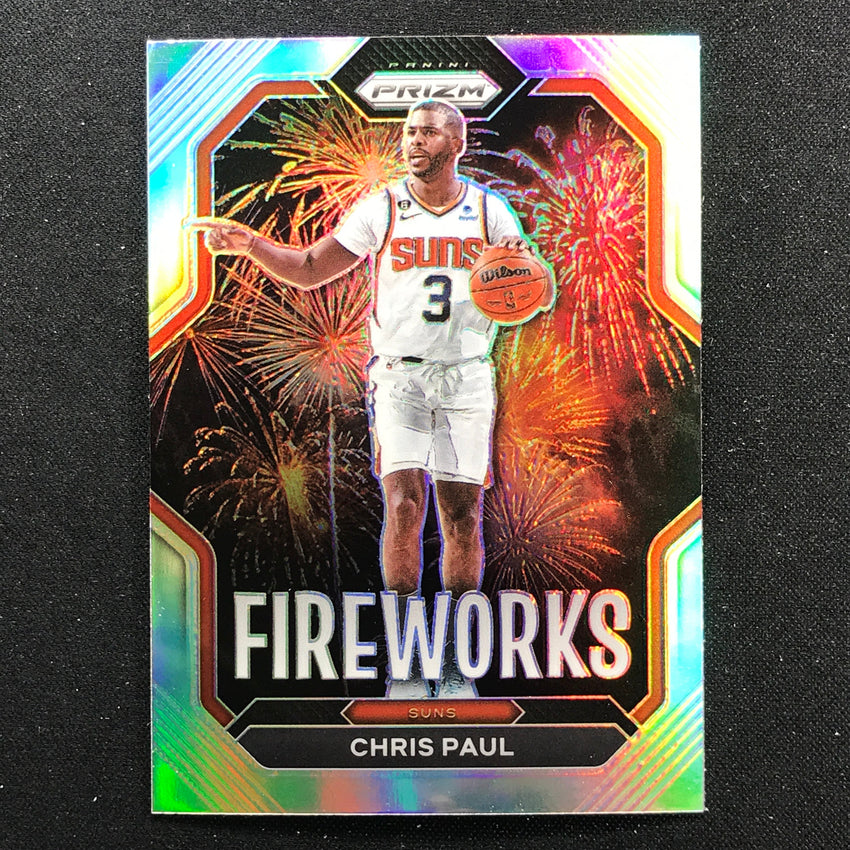 2022-23 Prizm CHRIS PAUL Fireworks Silver Prizm #11