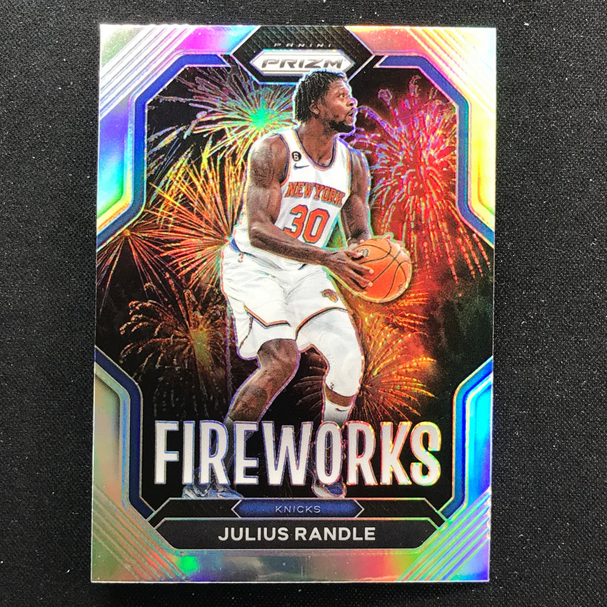 2022-23 Prizm JULIUS RANDLE Fireworks Silver Prizm #22