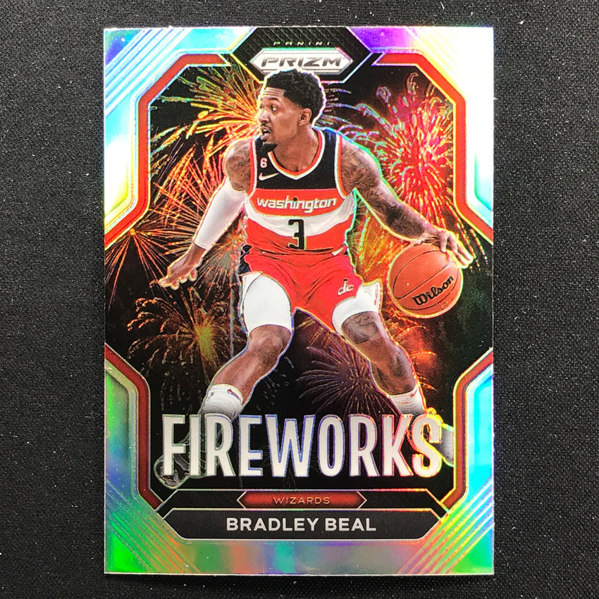 2022-23 Prizm BRADLEY BEAL Fireworks Silver Prizm #25