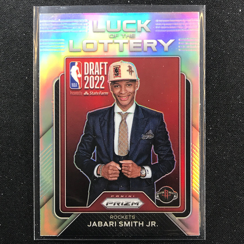 2022-23 Prizm JABARI SMITH JR. Luck of the Lottery Rookie Silver Prizm #7