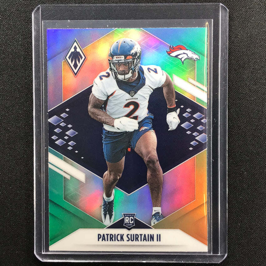 2021 Phoenix Patrick Surtain Ii Rookie Color Burst No 145