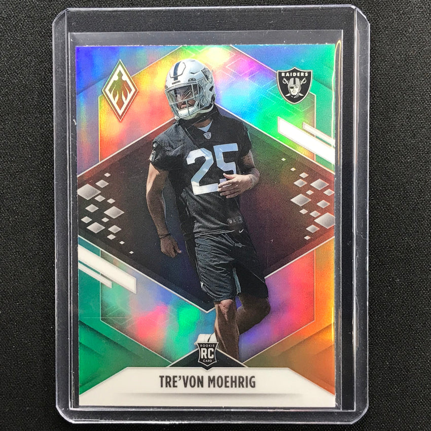 2021 Phoenix Trevon Moehrig Rookie Color Burst No 163