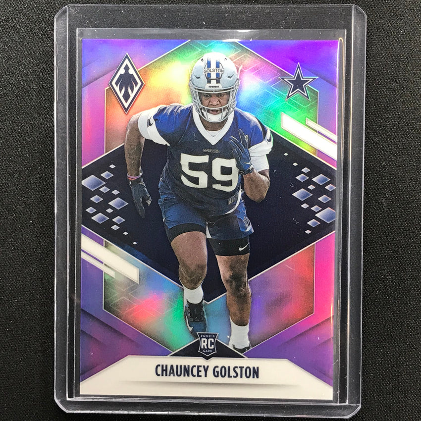 2021 Phoenix Chauncey Golston Rookie Purple 114/125