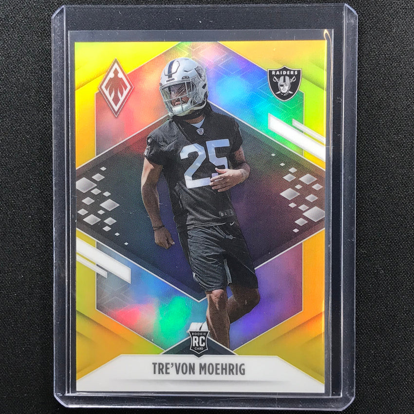 2021 Phoenix Trevon Moehrig Rookie Yellow 18/75